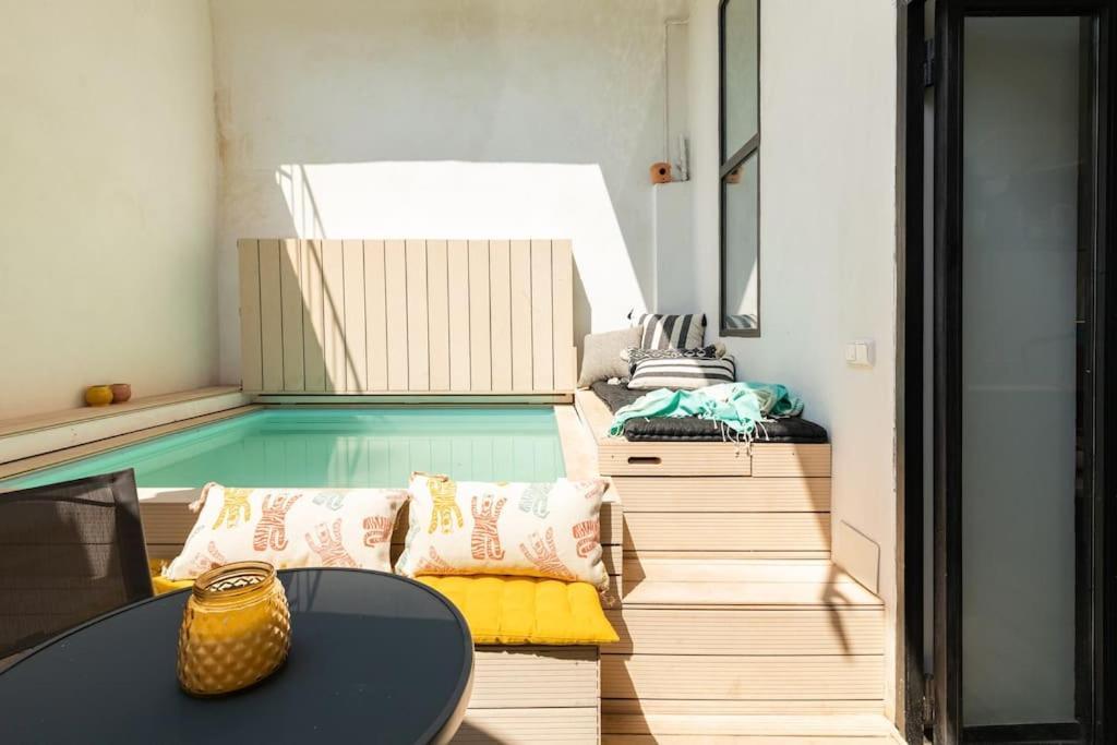 Cozy Loft Patio+Pool +Wifi Apartman Valencia Kültér fotó