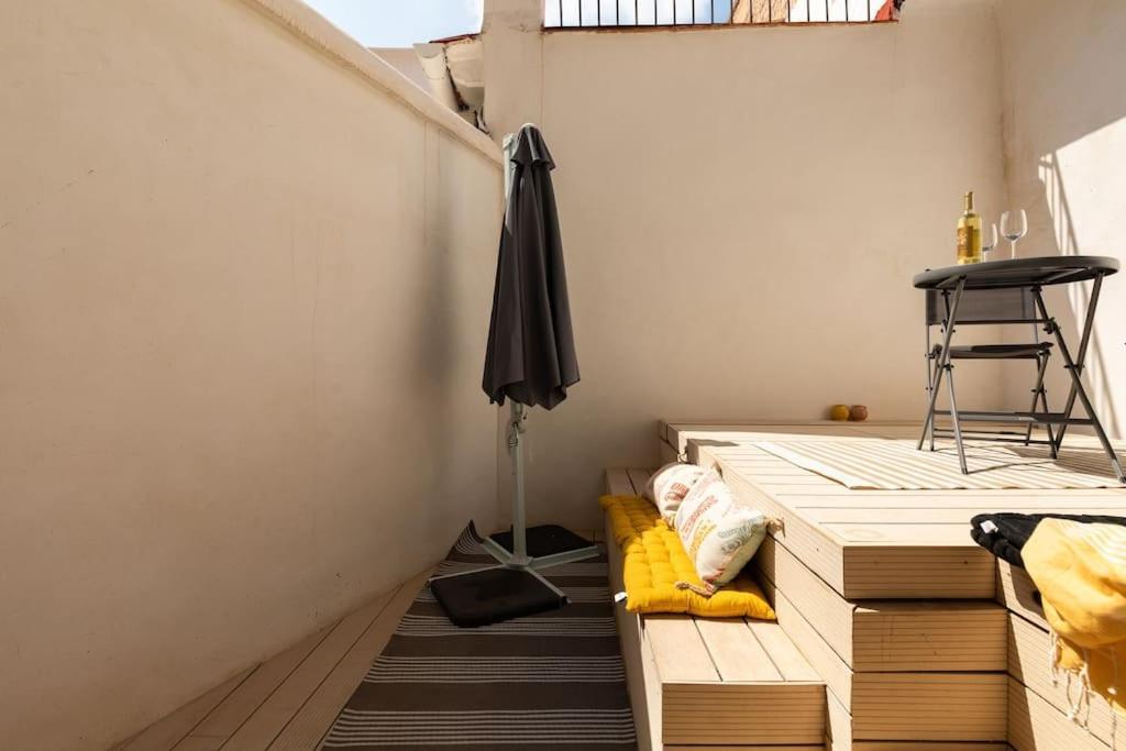 Cozy Loft Patio+Pool +Wifi Apartman Valencia Kültér fotó